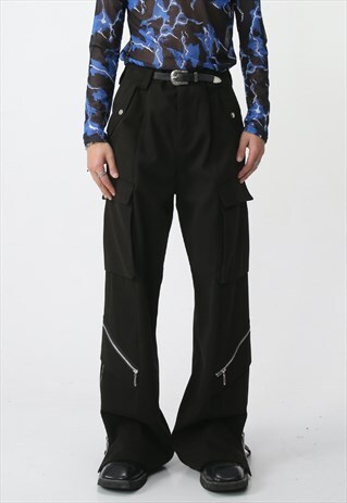 Men's metal zip trousers SS2023 VOL.2