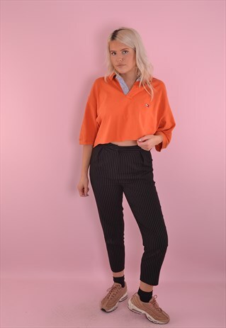 TOMMY HILFIGER CROPPED POLO TOP GP230