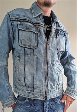 Diesel Distressed Denim Jacket