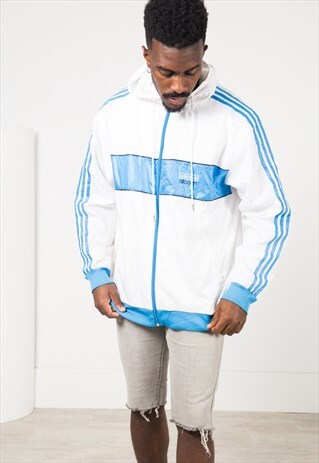 VINTAGE 80S ADIDAS RAINCOAT / S1175
