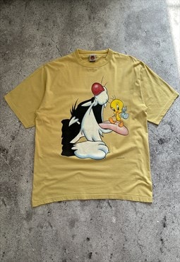 Vintage 1998 Looney Tunes Warner Bros T Shirt