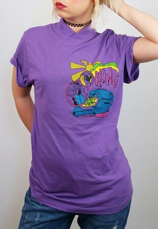 VINTAGE ULTRA RARE ADIDAS TAKE OFF RETRO UNISEX T-SHIRT