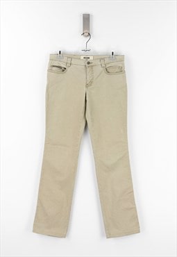 Moschino Slim Fit Low Waist Jeans in Beige - 44