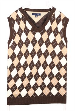 Vintage 90's Tommy Hilfiger Vests Knitted Vest Sleeveless