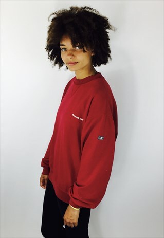 REEBOK RED SWEATSHIRT