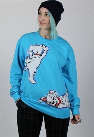 DISNEY 101 DALMATIANS REWORKED OVERSIZED SWEATER