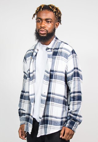 CHAPS RALPH LAUREN CHECK FLANNEL SHIRT