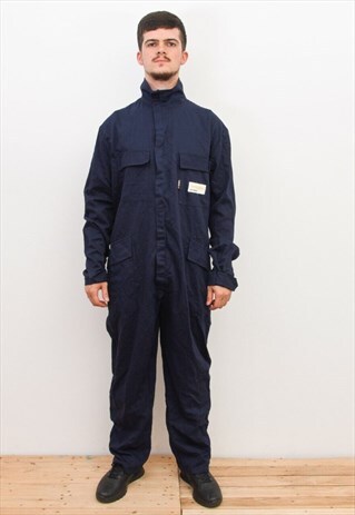 XISPAL 2XL French Worker Overalls Boilersuit Coveral