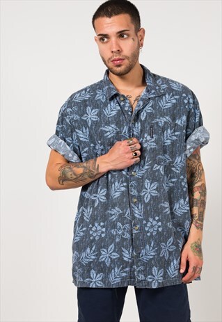 VINTAGE 80S HAWAIIAN SHIRT / S1794
