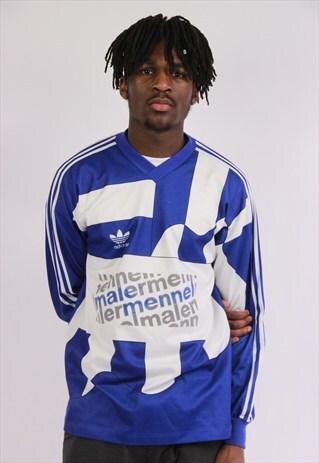 VINTAGE ADIDAS BLUE JERSEY