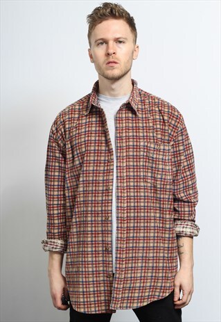 VINTAGE CORDUROY CORD SHIRT