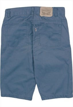 Levi's 90's Baggy Chino Shorts 27 Blue