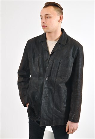 VINTAGE 90'S SUEDE LEATHER JACKET