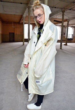 VINTAGE 80S YELLOW COAT