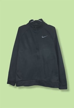 Vintage Nike Football Sweatshirt quarte zip in Black M