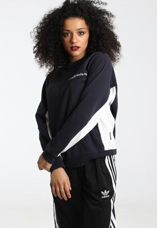 90S FILA EMBROIDERED SPELL OUT SWEATSHIRT