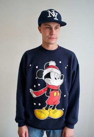 VINTAGE 90'S MICKEY MOUSE CHRISTMAS SWEATSHIRT