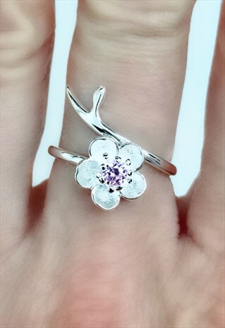 PINK FLOWER RING
