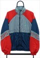Vintage Nike 90s Navy Windbreaker Jacket Mens