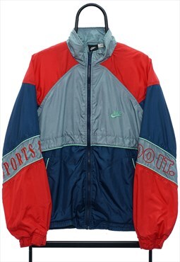 Vintage Nike 90s Navy Windbreaker Jacket Mens
