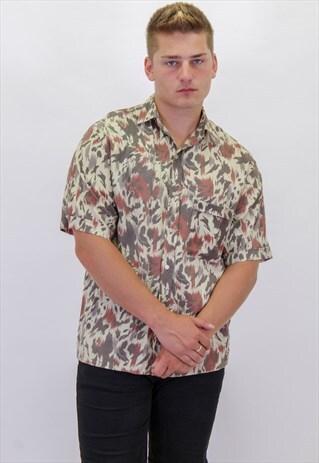 VINTAGE CRAZY PATTERN FESTIVAL SHIRT