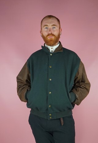 VINTAGE 1980S LARGE BASEBALL JACKET