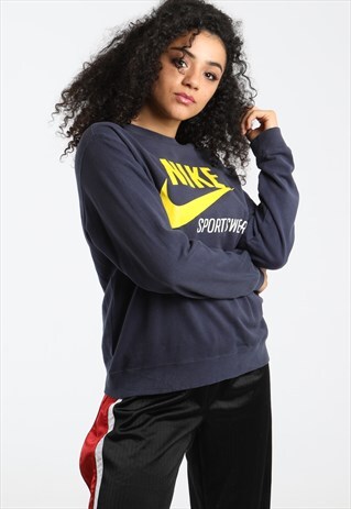 90S NIKE PRINT LOGO SWEATSHIRT