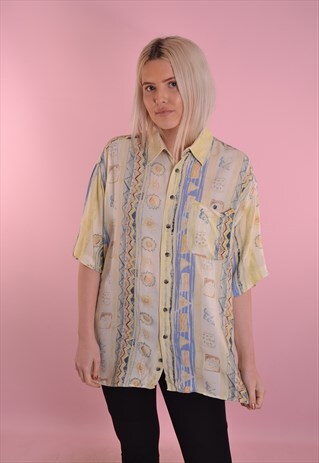 LIGHTWEIGHT PATTERN SHIRT GSS137