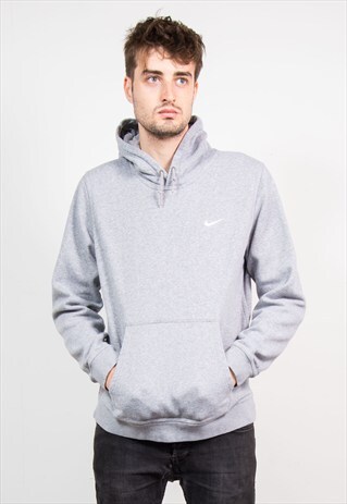 NIKE GREY HOODIE SWEATSHIRT