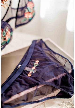 CIANNA EMBROIDERY SHEER BREF