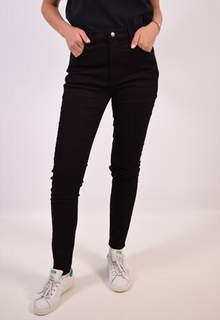 VINTAGE CHEAP MONDAY HIGH WAIST JEANS SKINNY BLACK