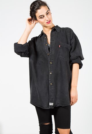 VINTAGE 80'S LEVI'S DENIM SHIRT / 0092 / 900