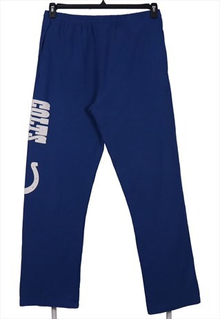 VINTAGE 90'S NFL JOGGERS / SWEATPANTS COLTS ELASTICATED