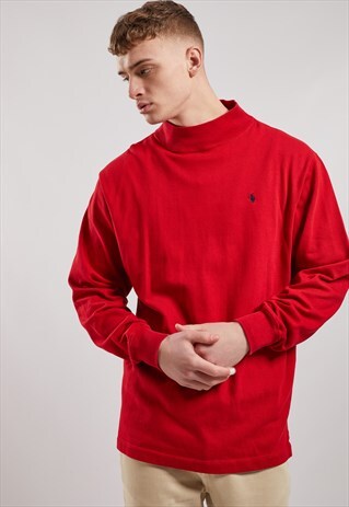 VINTAGE RALPH LAUREN HIGH NECK SWEATSHIRT
