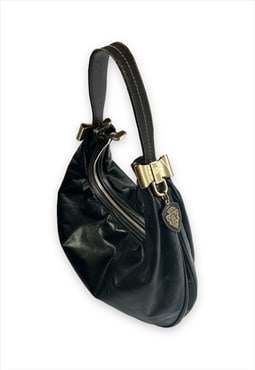 Vintage Gucci bag duchessa hobo handbag slouch black leather