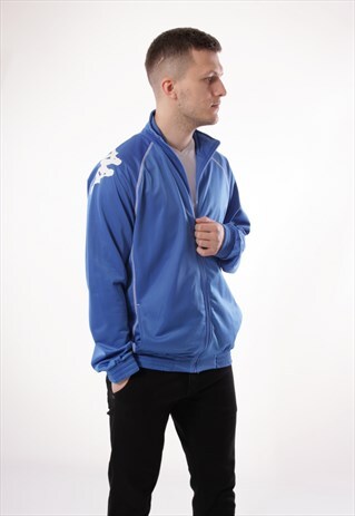 Vintage Vtg Rare Kappa Track Jacket Logo Oversized 12935 Vintage Vtg Rare Kappa Track Jacket Logo Oversized 12935