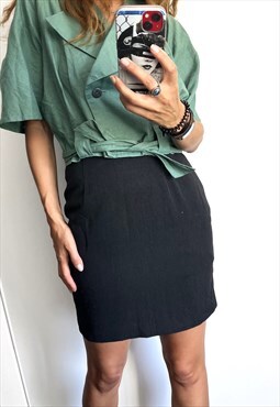 Mini Pencil Minimalistic Work Classy Office Smart Skirt S