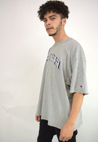 VINTAGE 90'S CHAMPION GREY T-SHIRT