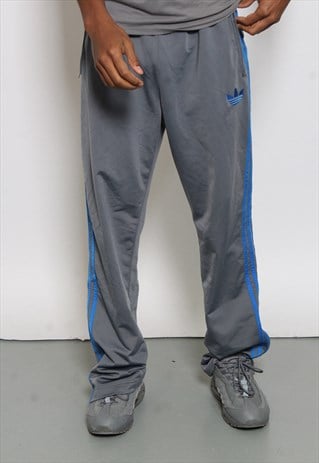 VINTAGE ADIDAS TRACK PANTS GREY