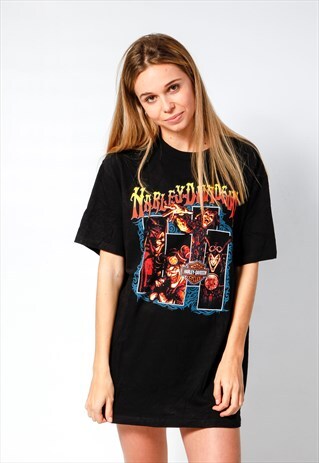 VINTAGE HARLEY DAVIDSON T-SHIRT DEAD STOCK