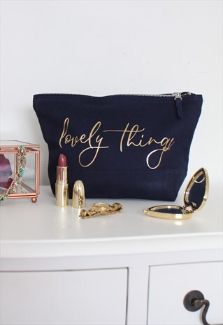 LOVELY THINGS MAKE UP BAG