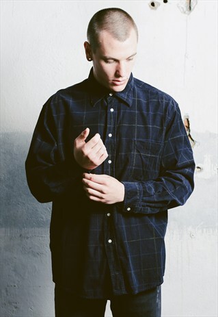 VINTAGE PATTERNED CORDUROY SHIRT