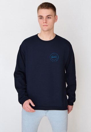 NAVY 5 EMBLEM (BLUE) SWEATSHIRT