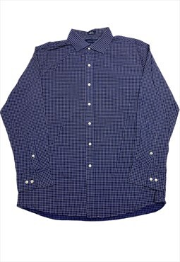 Men tommy hilfiger shirt blue size L