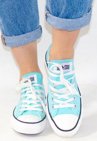 RETRO AQUA ALL STAR CONVERSE UK 4.5