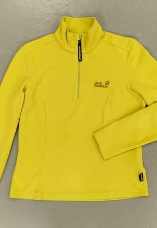 JACK WOLFSKIN 3/4 ZIP FLEECE