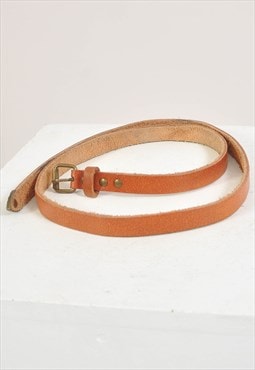 Vintage 90s real leather belt