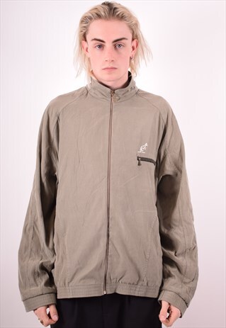 AUSTRALIAN L'ALPINA MENS VINTAGE TRACKSUIT TOP JACKET LARGE
