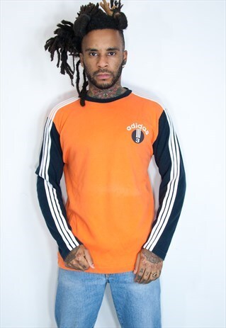 EMBROIDED ADIDAS THIN SWEATSHIRT