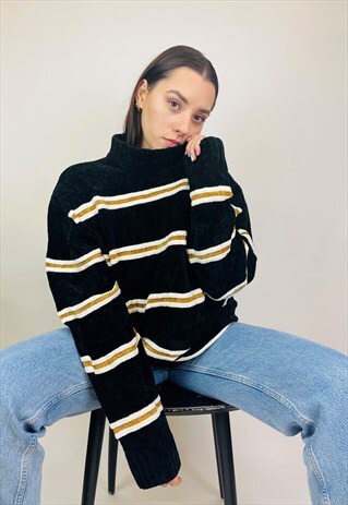 KNITTED JUMPER BLACK